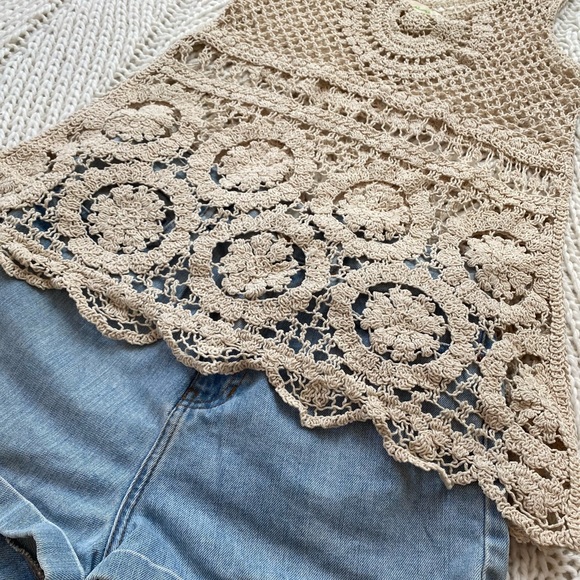 Oatmeal boho top - Picture 10 of 10